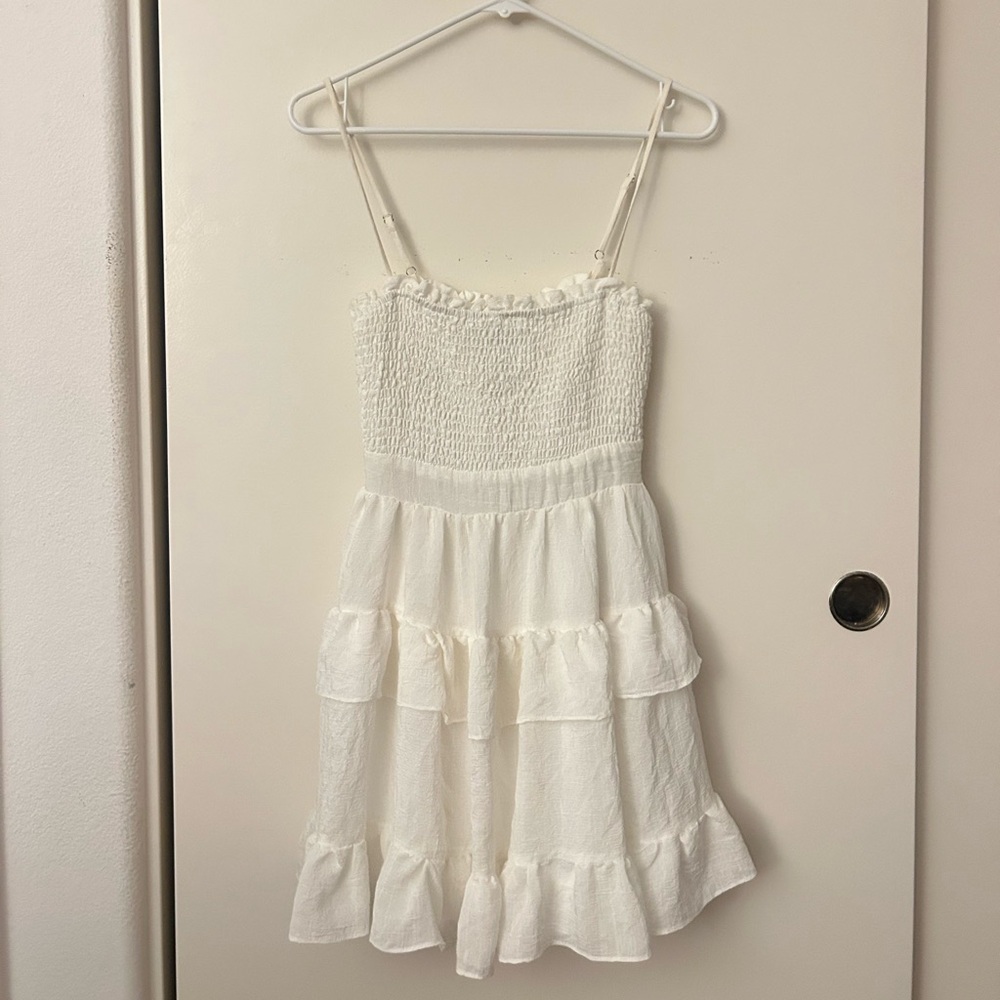 Windsor White Mini Grad Dress